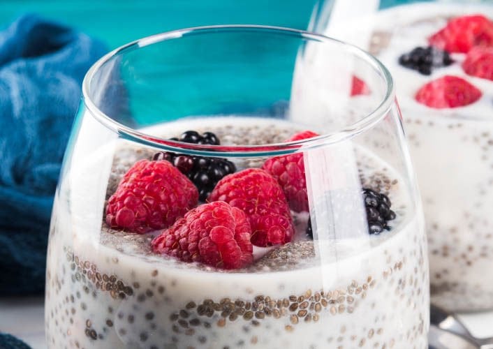 Çiya Tohumlu Puding Tarifi