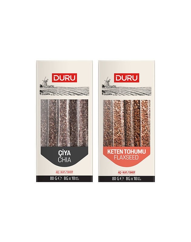 Duru Çiya Aç-Kat + Keten Tohumu Paketi