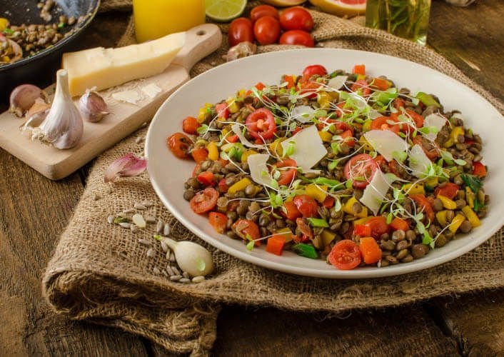 Yeşil Mercimek Salatası Tarifi