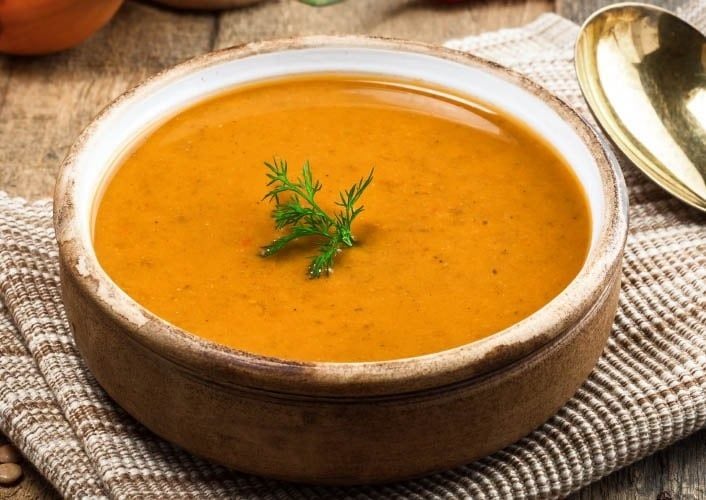 Sebzeli Kırmızı Mercimek Çorbası Tarifi