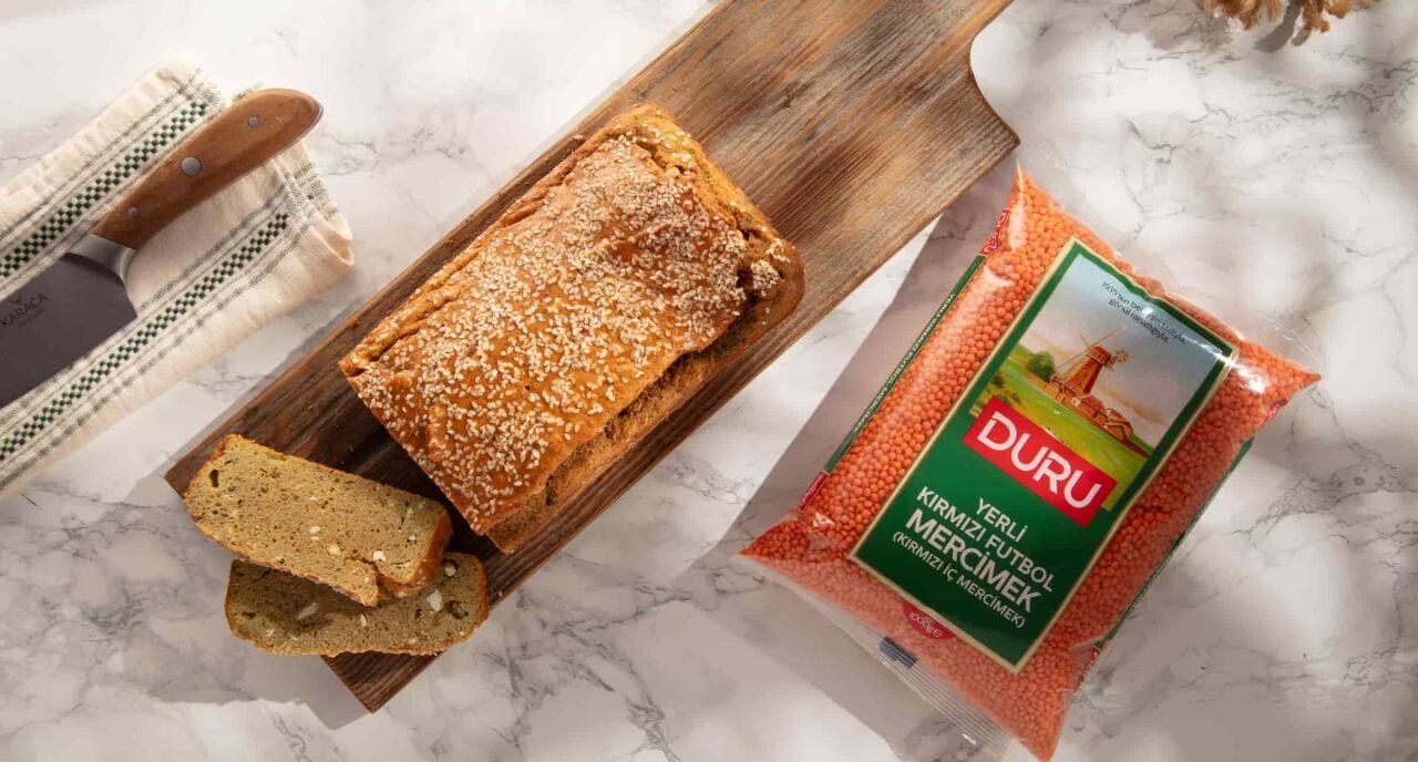 Kırmızı Mercimekli Ekmek Tarifi