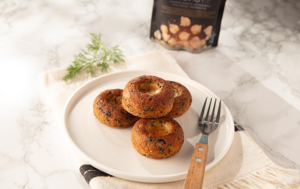 Duru Pratik Haşlanmış Nohut ile Mini Kek Tarifi