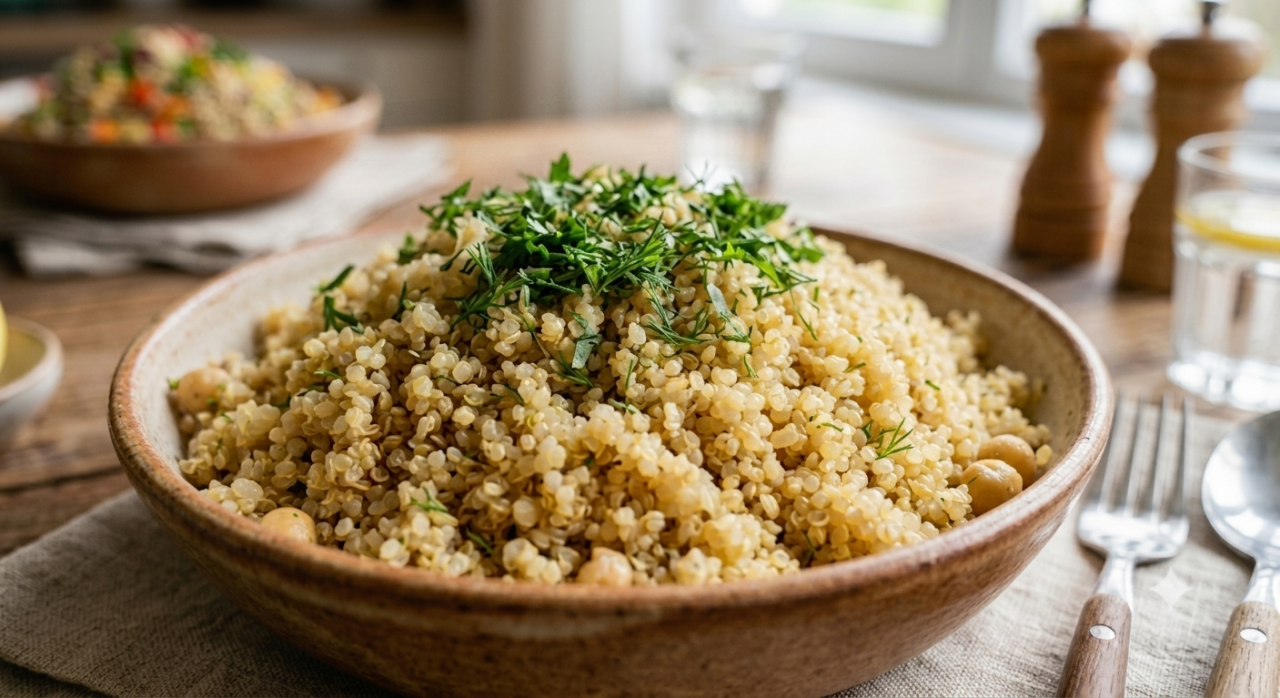 Kinoa Pilavı Tarifi