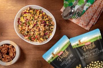Buğdaylı ve Mısırlı Salata Tarifi