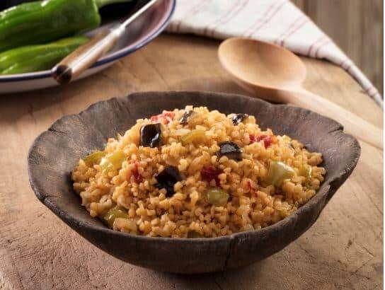 Sebzeli Bulgur Pilavı Tarifi