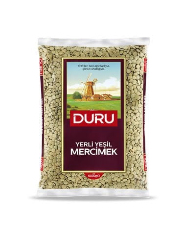 Yerli Yeşil Mercimek 1000g
