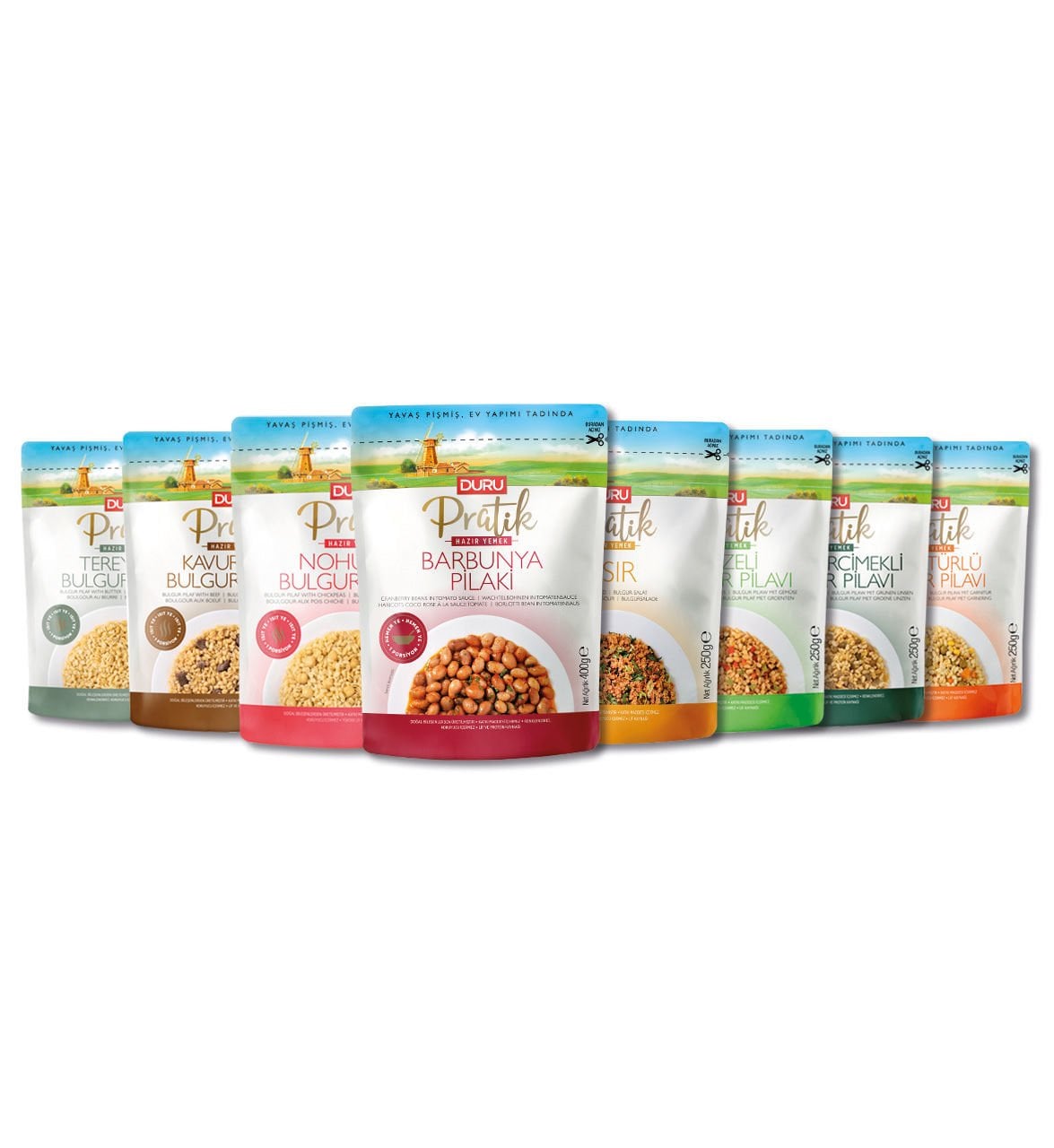 8 'li Hazır Yemek Paketi