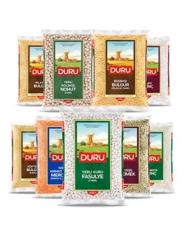 Duru 9 Çeşit Bakliyat Paketi