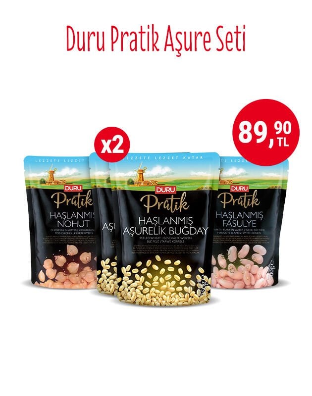 Duru Pratik Haşlanmış Aşure Paketi