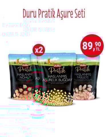 Duru Pratik Haşlanmış Aşure Paketi