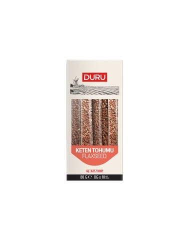 Duru Keten Tohumu Aç-Kat (10'lu Pk.) (8g x 10Ad )