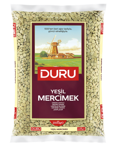 Yerli Yeşil Mercimek 2000g