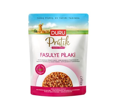 DURU PRATİK FASULYE PLAKİ 400GR