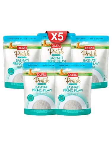 Duru Pratik Basmati Pirinç Pilavı (5x250g)
