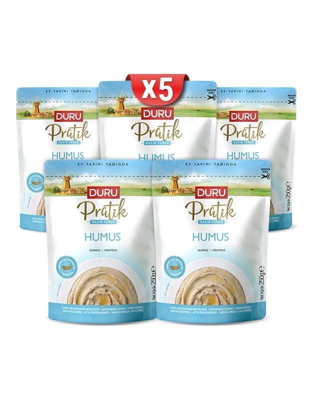 Duru Pratik Humus (5x250g)