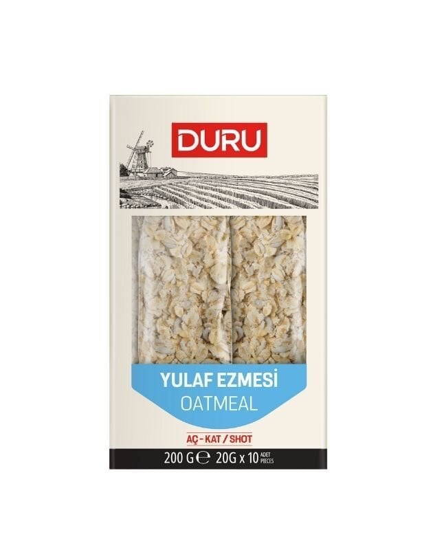 Duru Yulaf Ezmesi Aç-Kat (20g x 10Ad)