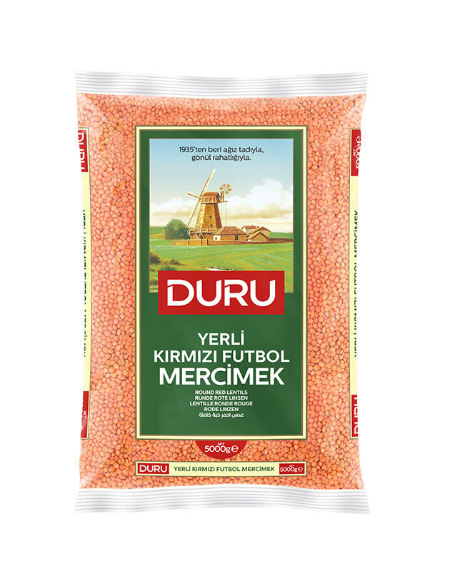 Kırmızı Futbol Mercimek 5000gr