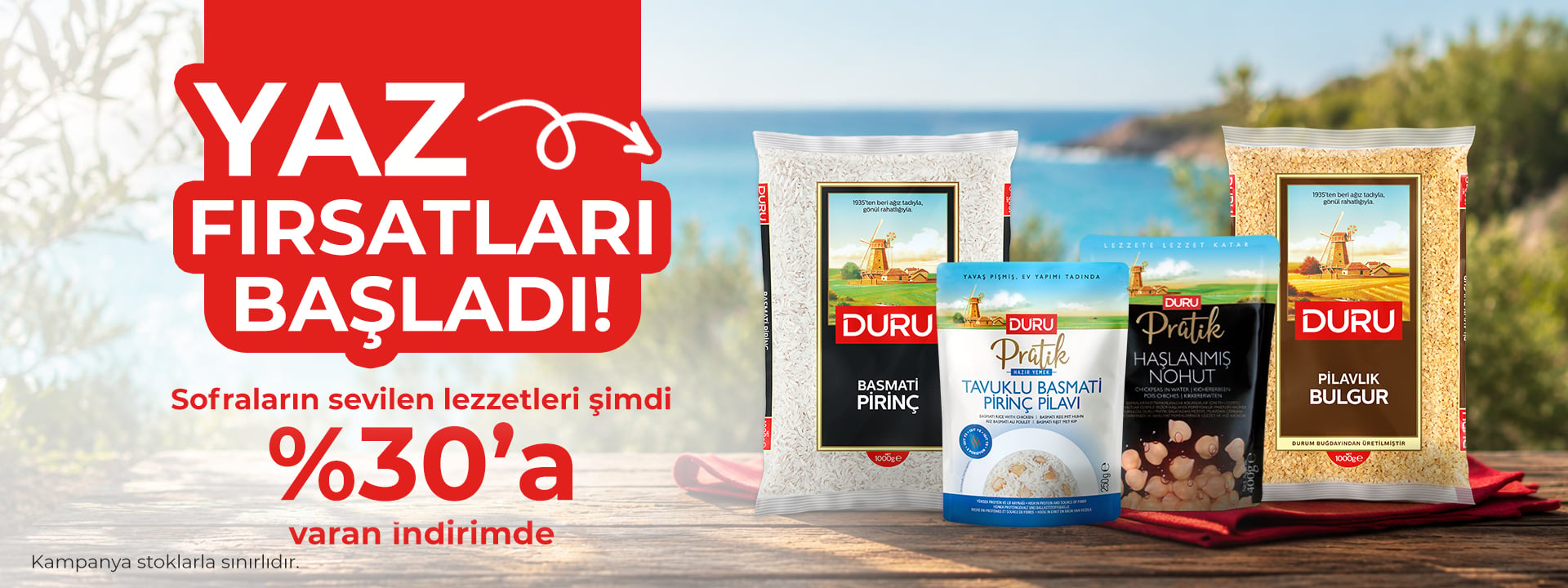 Durupazar'da Yaz Fırsatları